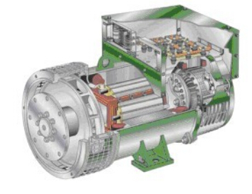 锦屏发电机内部结构图
